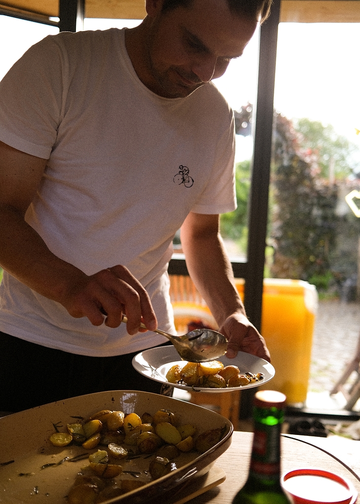 Benni bei der Workation